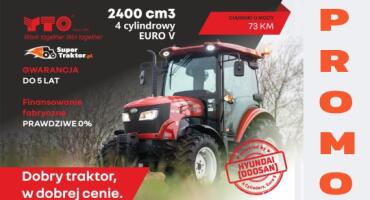 YTO NMF704C 70 KM z nową promocją finansowania. Realne 0% i dostępność od ręki